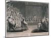 Trial of King Charles I, Palace of Westminster, c1725-Claude Dubosc-Mounted Giclee Print