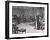 Trial of Mary Queen of Scots in Fotheringay Castle 1586-Henry Moore-Framed Giclee Print