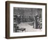 Trial of Mary Queen of Scots in Fotheringay Castle 1586-Henry Moore-Framed Giclee Print