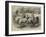 Trial of Sheep-Dogs at the Alexandra Palace-Samuel John Carter-Framed Giclee Print