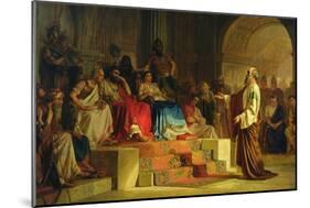 Trial of the Apostle Paul-Nikolai K. Bodarevski-Mounted Giclee Print