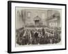 Trial of the Bradford Election Petition at the Borough Courthouse-null-Framed Giclee Print