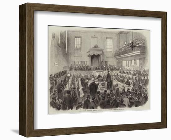 Trial of the Bradford Election Petition at the Borough Courthouse-null-Framed Giclee Print