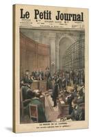 Trial of the Camorra, Illustration from 'Le Petit Journal', Supplement Illustre, 26th March 1911-French School-Stretched Canvas