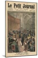 Trial of the Camorra, Illustration from 'Le Petit Journal', Supplement Illustre, 26th March 1911-French School-Mounted Giclee Print