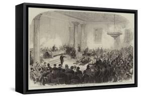 Trial of the Greek Brigands at Athens-null-Framed Stretched Canvas