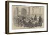 Trial of the Pyx, at the Office of the Comptroller-General of the Exchequer, Whitehall-Yard-null-Framed Giclee Print