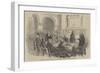 Trial of the Pyx, at the Office of the Comptroller-General of the Exchequer, Whitehall-Yard-null-Framed Giclee Print