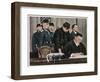 Trial of Van Der Lubbe-null-Framed Art Print