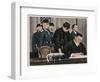 Trial of Van Der Lubbe-null-Framed Art Print