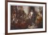 Trial of William Wallace-null-Framed Art Print