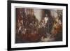 Trial of William Wallace-null-Framed Art Print