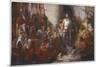 Trial of William Wallace-null-Mounted Art Print