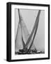 Trial Race For the America's Cup-George Silk-Framed Premium Photographic Print
