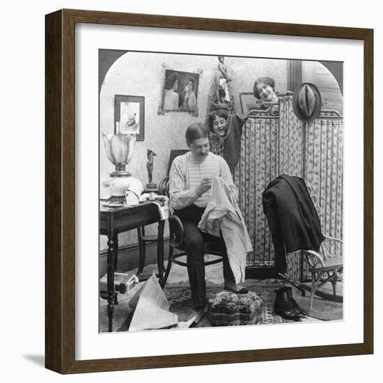 Trials of Bachelorhood-null-Framed Photographic Print