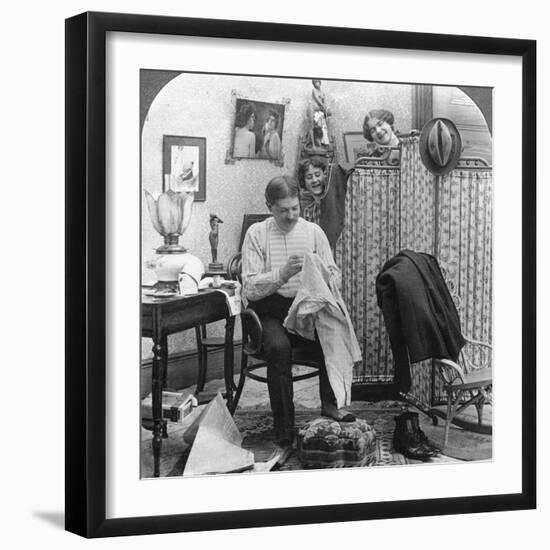 Trials of Bachelorhood-null-Framed Photographic Print