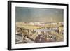 Triana Bridge-Joaquín Sorolla y Bastida-Framed Art Print