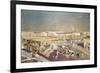 Triana Bridge-Joaquín Sorolla y Bastida-Framed Art Print