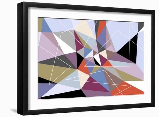 Triangle 1-LXXI-Fernando Palma-Framed Giclee Print