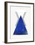 Triangle 2-Design Fabrikken-Framed Art Print