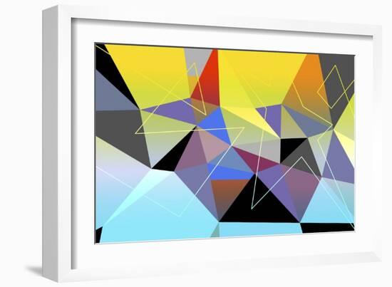 Triangle 5-LXXV-Fernando Palma-Framed Giclee Print