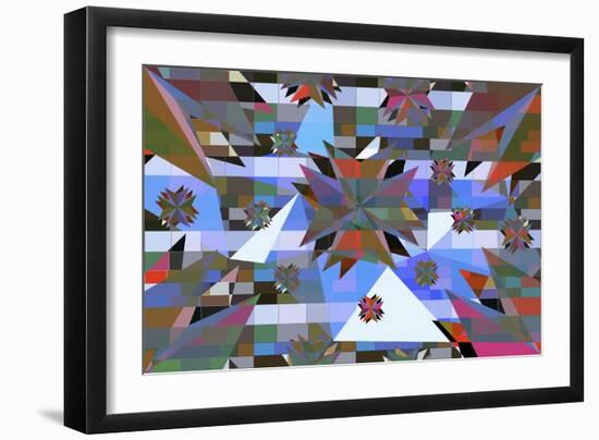 Triangle 6-LXXVI-Fernando Palma-Framed Giclee Print