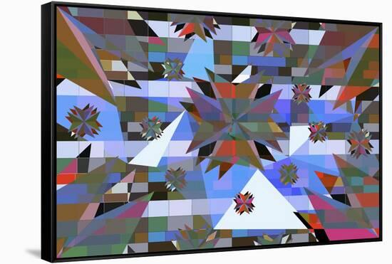 Triangle 6-LXXVI-Fernando Palma-Framed Stretched Canvas