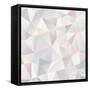 Triangle Geometric Background. Template for Your Design-IreneArt-Framed Stretched Canvas
