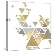 Triangle Gold 2-Kimberly Allen-Stretched Canvas