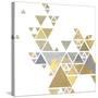 Triangle Gold 2-Kimberly Allen-Stretched Canvas