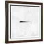 Triangle Grey Strip-OnRei-Framed Art Print