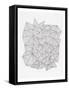 Triangle Jungle 1-Pam Varacek-Framed Stretched Canvas