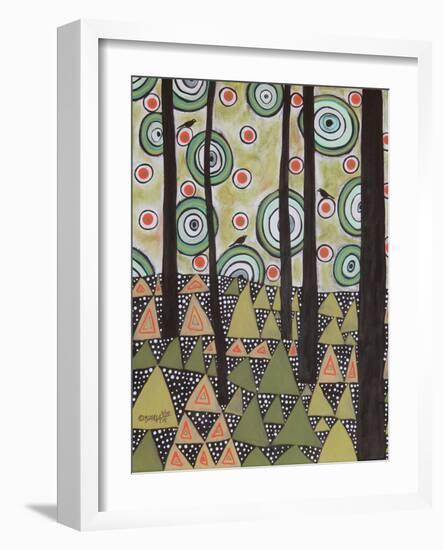 Triangle Landscape-Karla Gerard-Framed Giclee Print