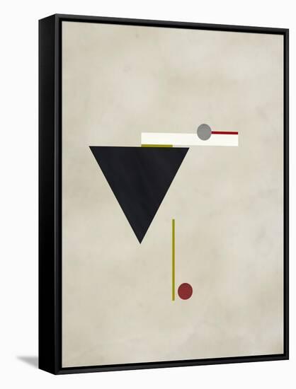 Triangle Love-Kevin Calaguiro-Framed Stretched Canvas