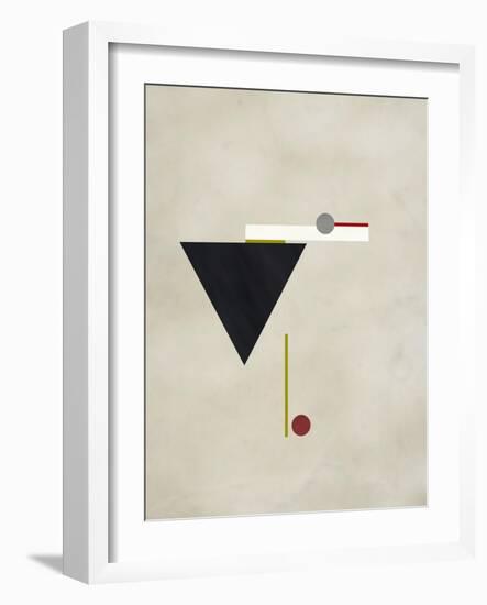 Triangle Love-Kevin Calaguiro-Framed Art Print