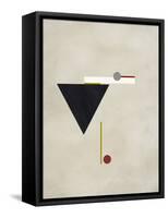 Triangle Love-Kevin Calaguiro-Framed Stretched Canvas