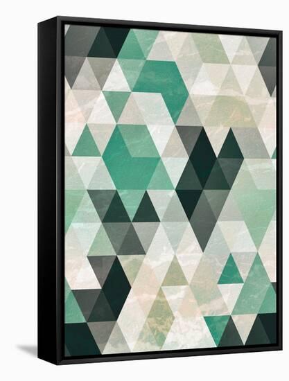 Triangle Pattern-Tai Prints-Framed Stretched Canvas