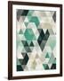 Triangle Pattern-Tai Prints-Framed Art Print