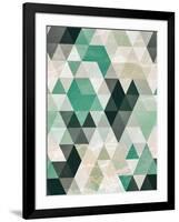 Triangle Pattern-Tai Prints-Framed Art Print