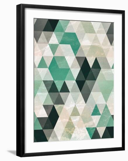 Triangle Pattern-Tai Prints-Framed Art Print