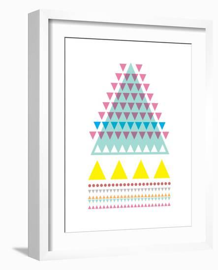 Triangle Peak-Moha London-Framed Giclee Print