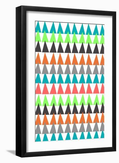 Triangles, 2015-Louisa Hereford-Framed Premium Giclee Print