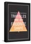 Triangles are My Favorite Shape-null-Framed Poster