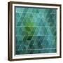 Triangles Background-Maksim Krasnov-Framed Premium Giclee Print