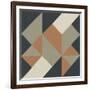 Triangles I Highland-Mike Schick-Framed Art Print