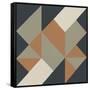 Triangles I Highland-Mike Schick-Framed Stretched Canvas