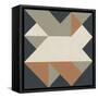Triangles III Highland-Mike Schick-Framed Stretched Canvas