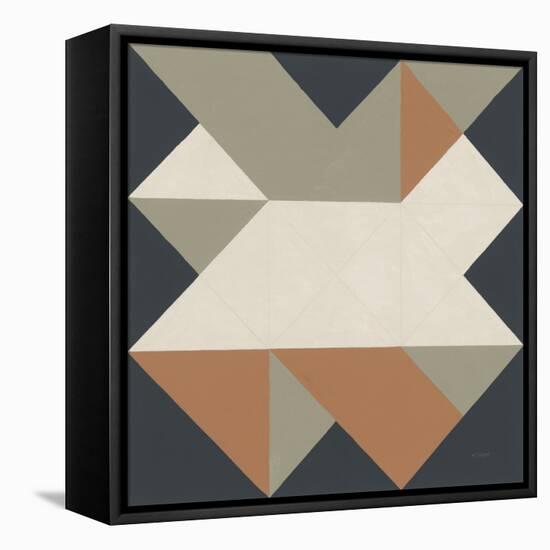 Triangles III Highland-Mike Schick-Framed Stretched Canvas