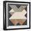 Triangles III Highland-Mike Schick-Framed Art Print