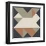 Triangles III Highland-Mike Schick-Framed Art Print